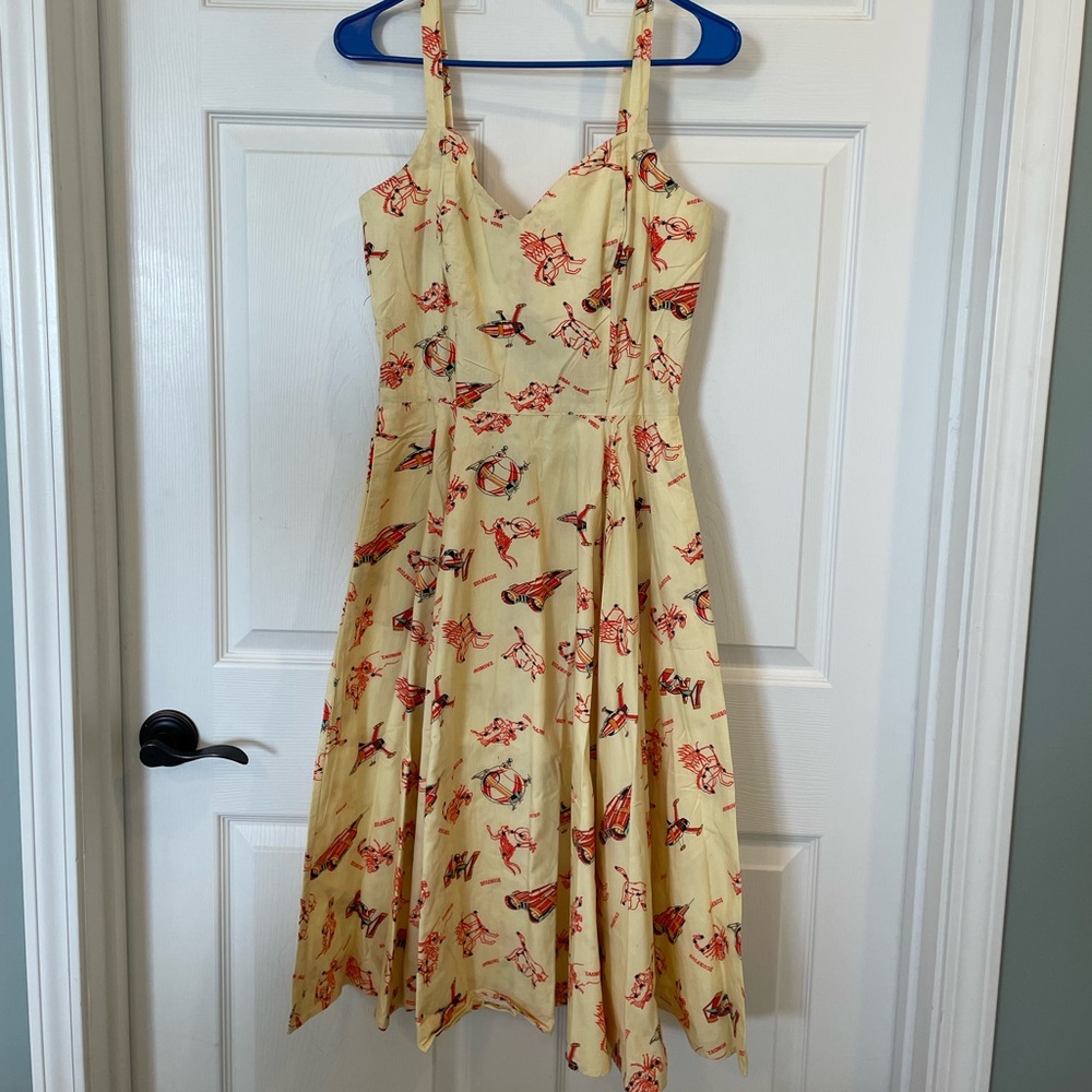 Bernie Dexter Zodiac Vera Dress M NWT